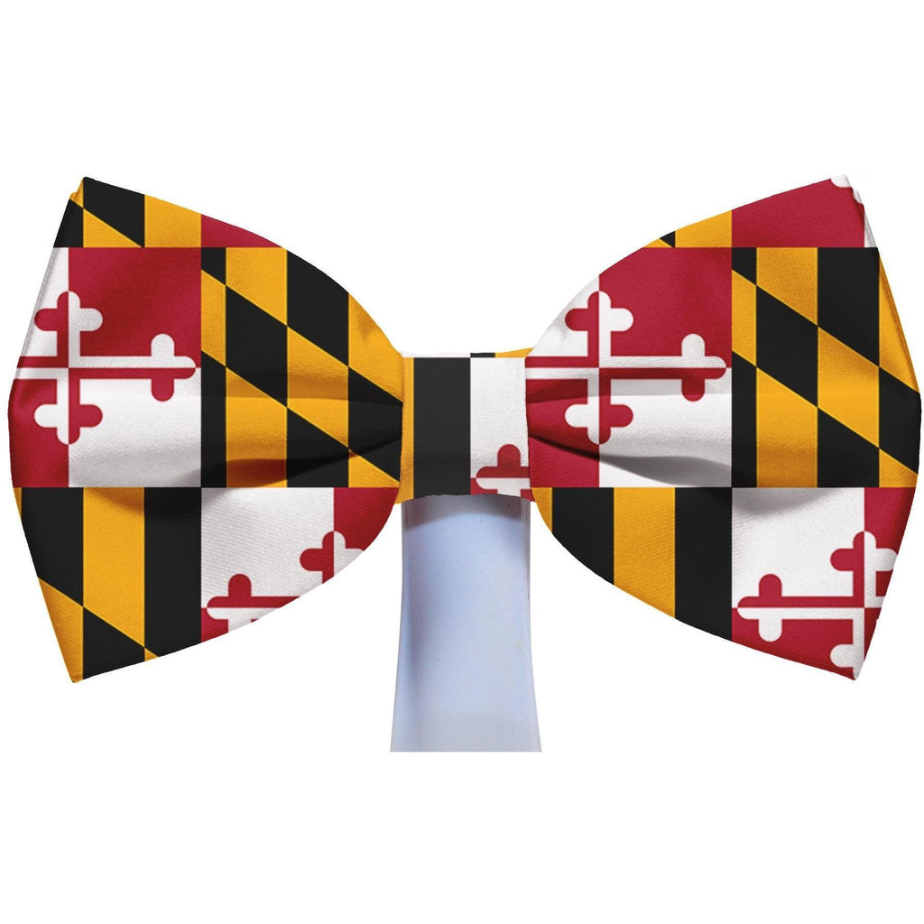 Bowtie - A Maryland Flag Magnetic Bow Tie