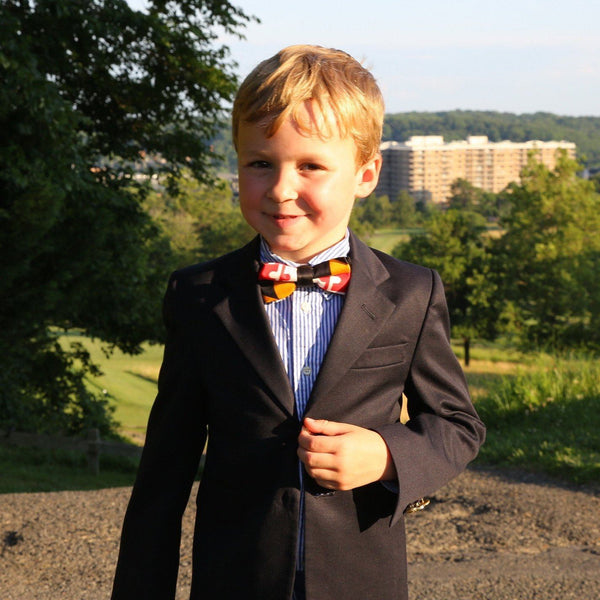 Bowtie - A Maryland Flag Magnetic Bow Tie