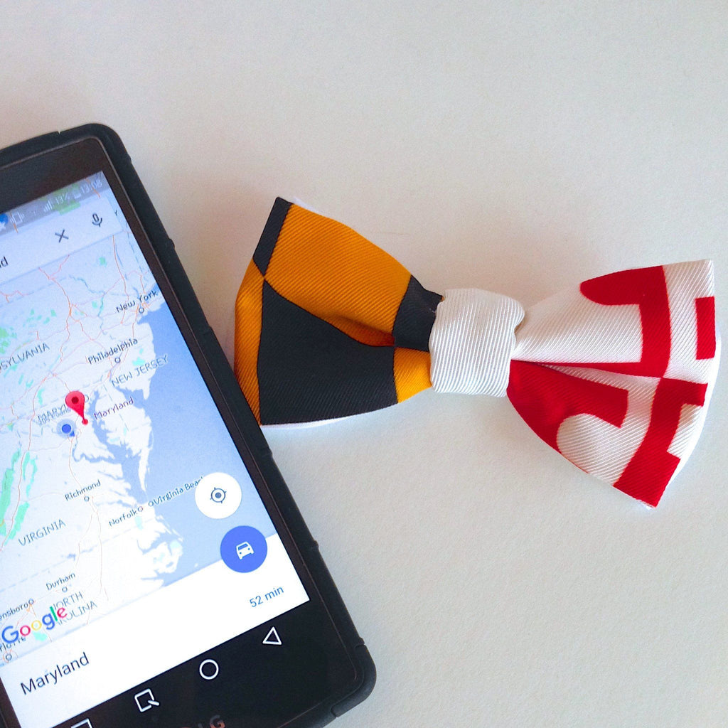 Bowtie - A Maryland Flag Magnetic Bow Tie