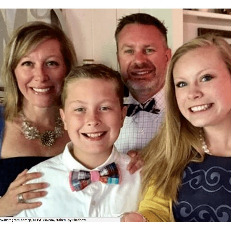 Bowtie - A True Colors Madras Magnetic Bow Tie Junior