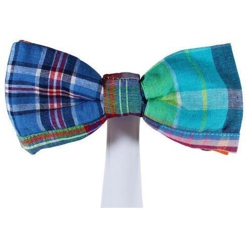 Bowtie - A True Colors Madras Magnetic Bow Tie Men