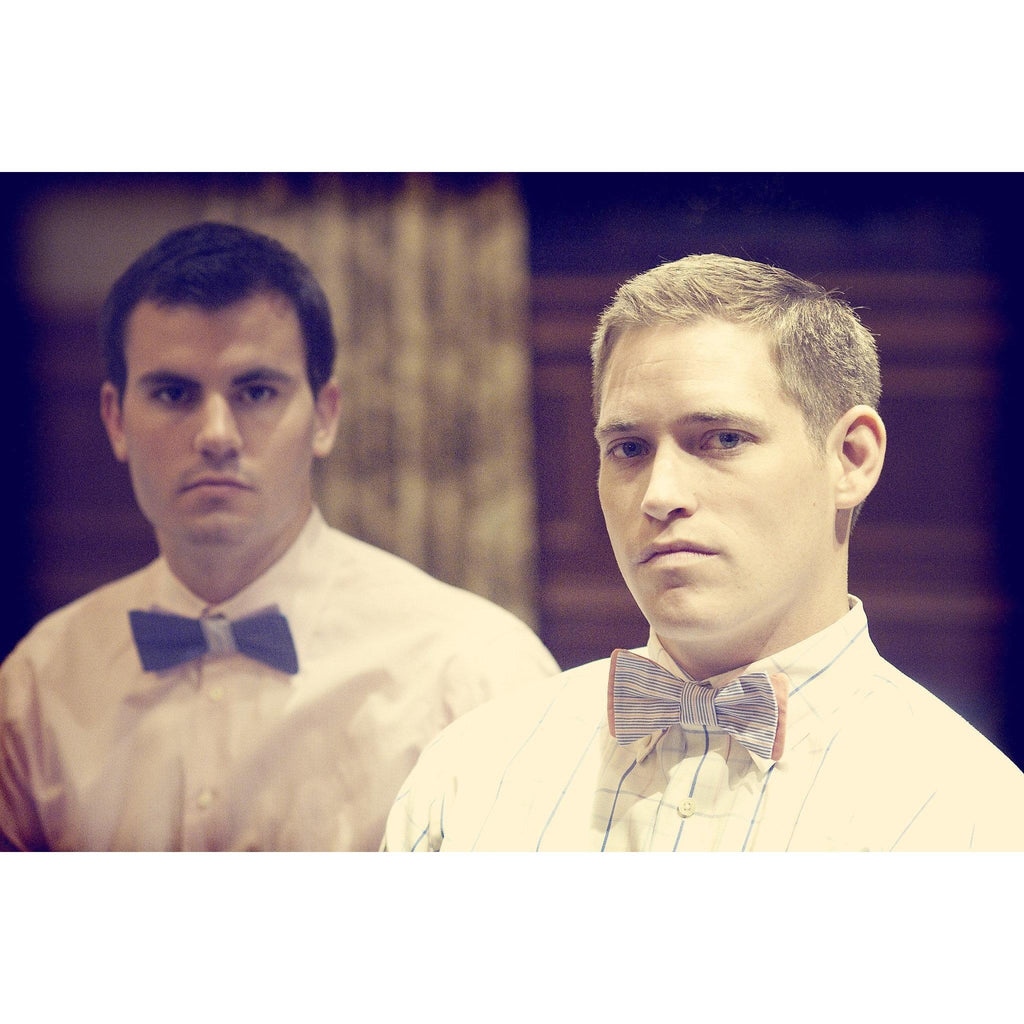 Bowtie - Best Old Glory Pink And Blue Magnetic Bow Tie