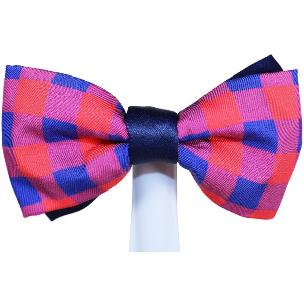 Bowtie - Classic Gingham Red Magnetic Bow Tie