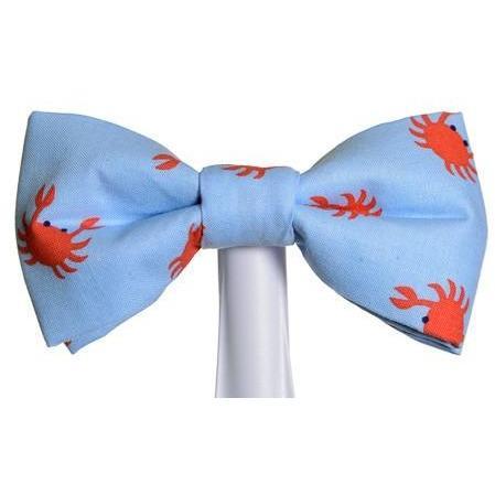 Bowtie - Crabs Blue And Red Magnetic Bow Tie