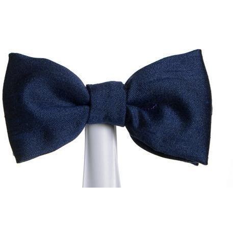 Bowtie - Navy Solid Magnetic Bow Tie