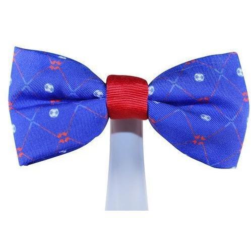 Bowtie - Sports Soccer Golf Red Navy Blue Magnetic Bow Tie