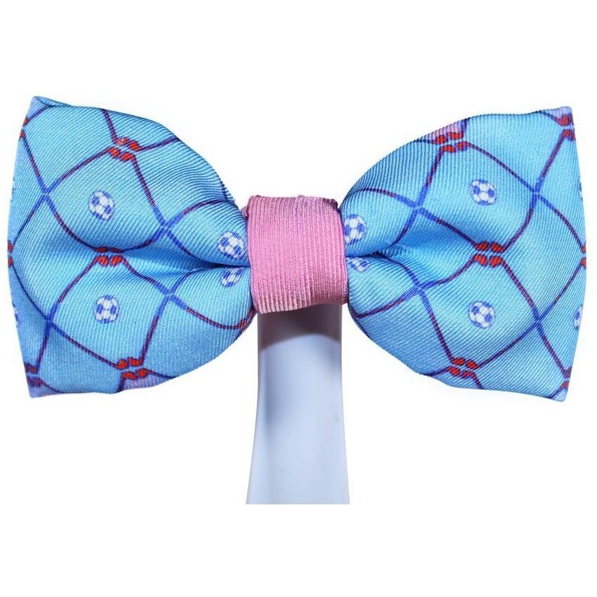 Bowtie - Sports Soccer Golf Red Navy Blue Magnetic Bow Tie